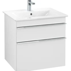 Villeroy & boch venticello servantskap hvit matt m/2 skuffer 603 x 590 x 477 mm