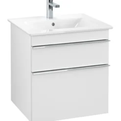 Villeroy & boch venticello servantskap hvit matt m/2 skuffer 553 x 590 x 477 mm