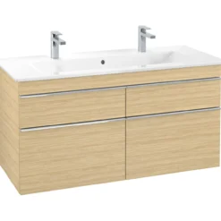 Villeroy & boch venticello servantskap nordisk eik m/4 skuffer, 1153 x 590 x 477 mm