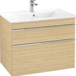 Villeroy & boch venticello servantskap nordisk eik m/2 skuffer, 753 x 590 x 477 mm
