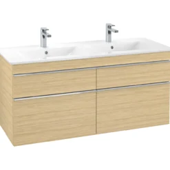 Villeroy & boch venticello servantskap nordisk eik m/4 skuffer, 1253 x 590 x 477 mm