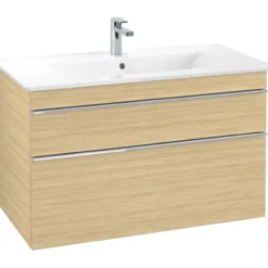 Villeroy & boch venticello servantskap nordisk eik m/2 skuffer, 953 x 590 x 477 mm
