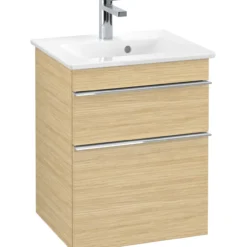 Villeroy & boch venticello servantskap nordisk eik m/2 skuffer, 466 x 590 x 400 mm