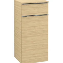 Villeroy & boch venticello sideskap venstre nordisk eik m/1 dør & 1 skuff, 404 x 866 x 347 mm