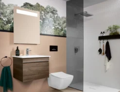 Villeroy & boch venticello veggskål m/åpen spylekant, hvit alpin