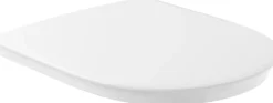 Villeroy & boch vicare toalettsete med gripekant, soft-close og lift-off, hvit alpin antibakterielt