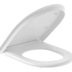 Villeroy & boch vicare toalettsete med gripekant, soft-close og lift-off, hvit alpin antibakterielt