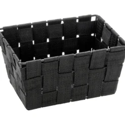 Wenko adria mini lang 9x9x14 cm sort