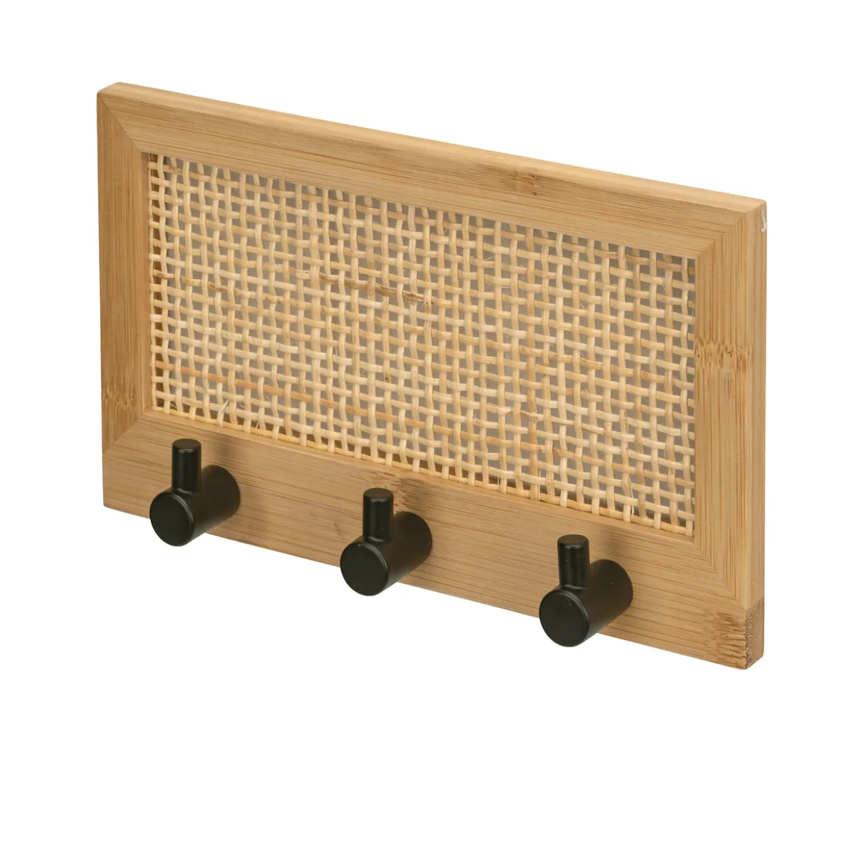 Wenko allegre baderomsknagg m/3 knagger bambus