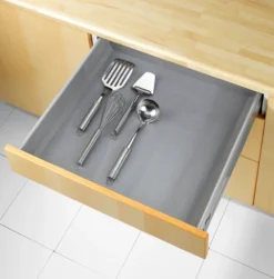 Wenko anti-skli matte 150x50 cm. transparent/hvit