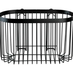 Wenko classic plus dusjhylle sort (stor)