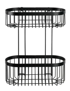 Wenko classic plus dusjhylle dobbel sort