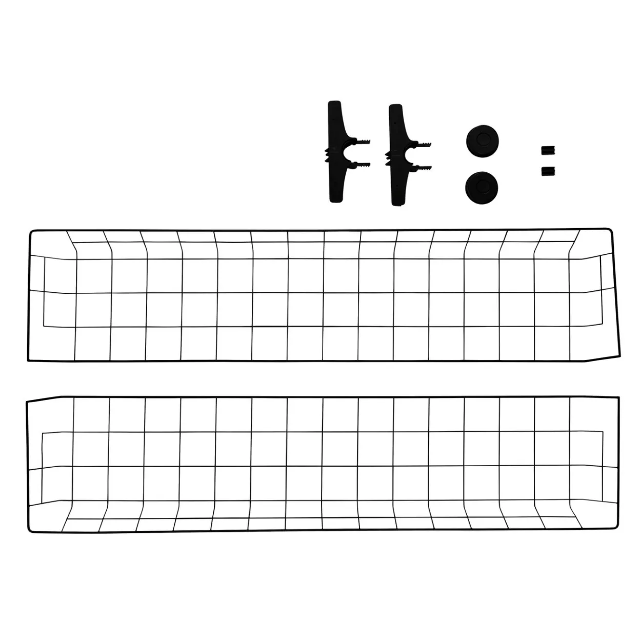 Wenko hercules kurver 2pk sort