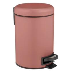 Wenko leman pedalbøtte 3 ltr. old rose