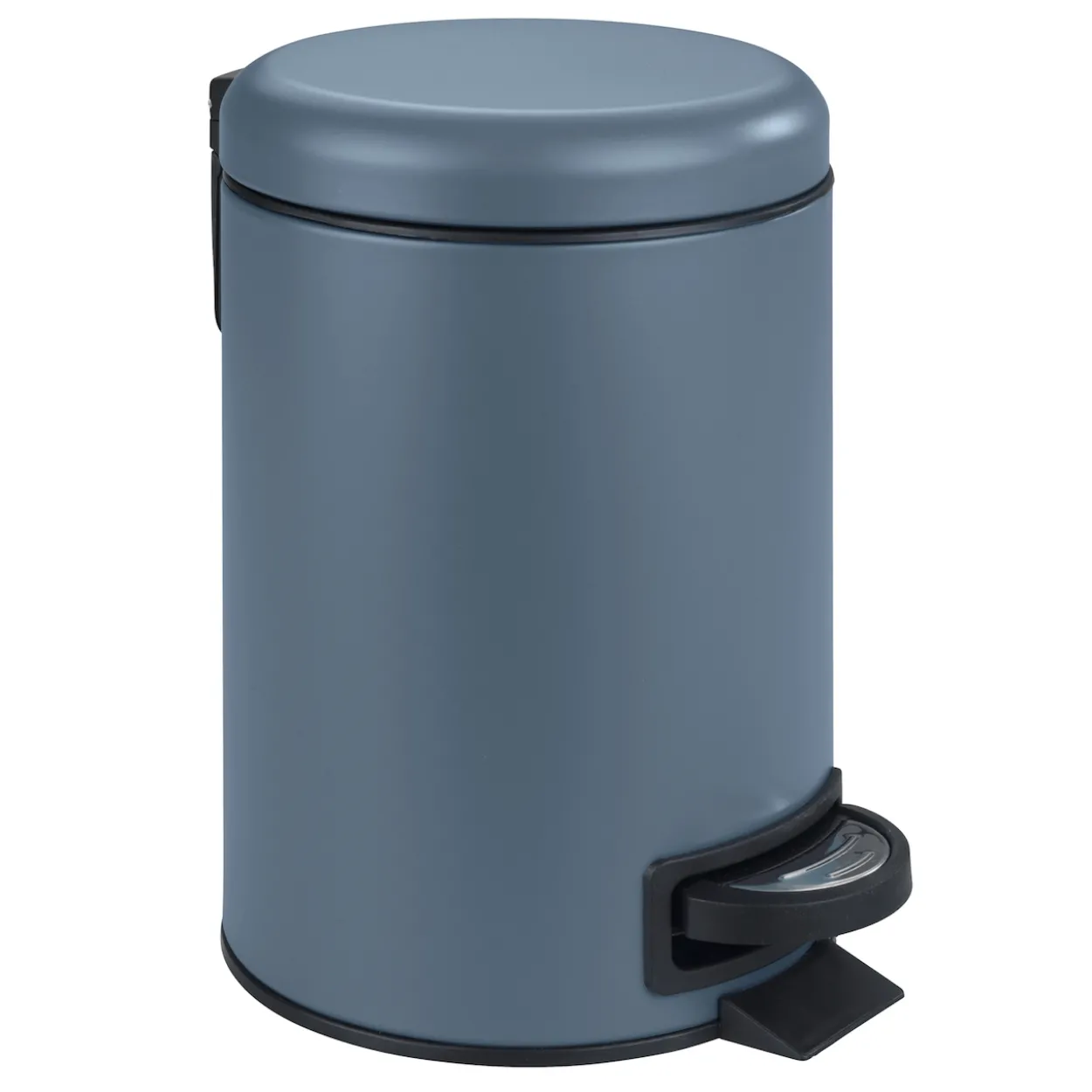 Wenko leman pedalbøtte 3 ltr. slate blå