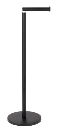 Wenko papir- og reserverullholder, sort
