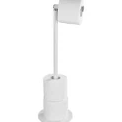 Wenko papir- og reserverullholder hvit