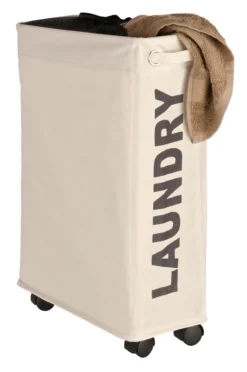 Wenko skittentøyskurv laundry liten beige