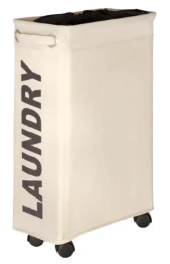 Wenko skittentøyskurv laundry liten beige