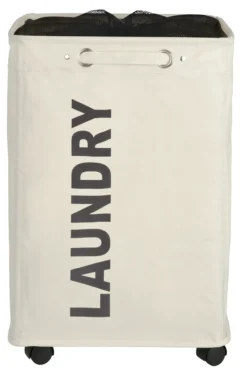 Wenko skittentøyskurv laundry stor beige