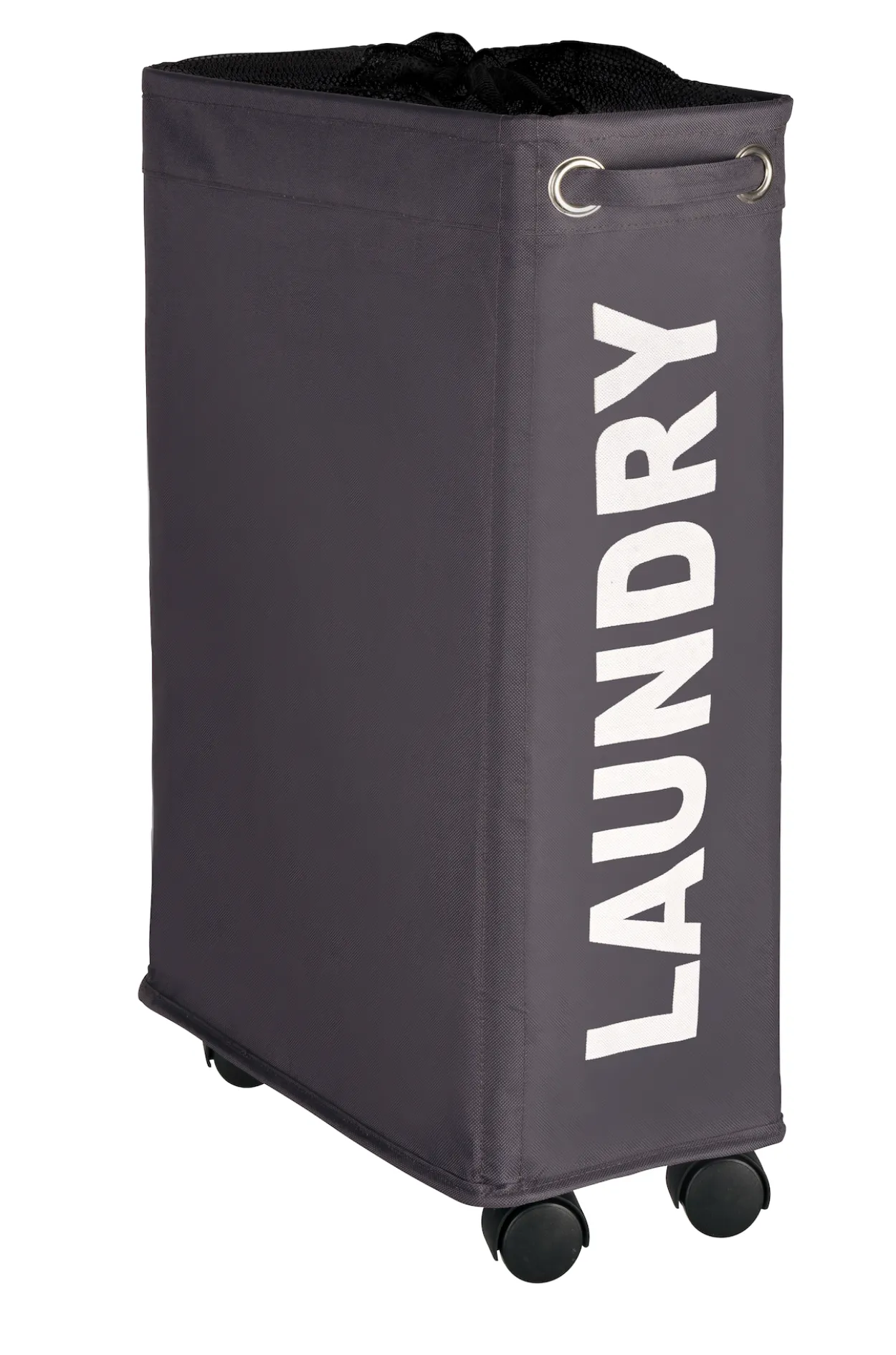 Wenko skittentøyskurv laundry liten grå
