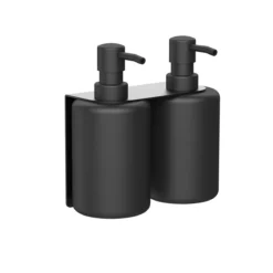 Wenko turboloc holder til såpedispenser duo matt sort