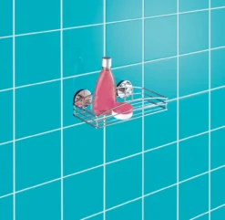 Wenko vacuum-loc dusjhylle enkel rett