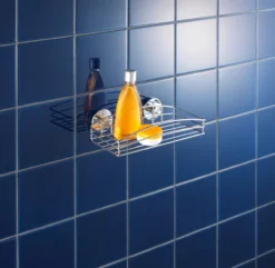 Wenko vacuum-loc dusjhylle enkel rett